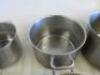 6 x Assorted Sized Stainless Steel Stew Pan/Stock Pot. - 3