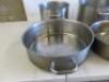 6 x Assorted Sized Stainless Steel Stew Pan/Stock Pot. - 5