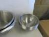 42 x Assorted Sized Plastic & Stainless Steel Mixing Bowls to Include: 7 x Plastic & 35 x Stainless Steel. - 5