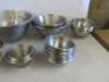 42 x Assorted Sized Plastic & Stainless Steel Mixing Bowls to Include: 7 x Plastic & 35 x Stainless Steel. - 6