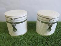 Pair of Sophie Conran Port Merion Storage Jars.