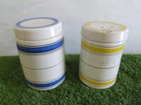 Pair of Conran Shop Storage Jars with Lids.