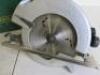 Hitachi Circular Saw, Model C9U. Comes with Metal Carry Case Box. - 2