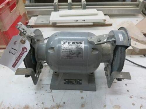 Hilka 6" Bench Grinder.