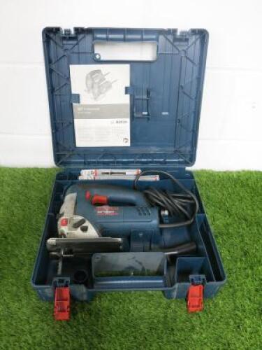 Bosch Jigsaw, Model GST135BCE. Comes with Carry Case.