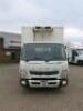 NK68 XDO: Mitsubishi Fuso 7.5 Ton Refrigerated Lorry, Model CANTER 7C1538 In white. Diesel, Manual, 2998cc. MOT Expires 31/7/2024. Hubbbard by Zanotti Refrigeration Plant, Model Z380S-E, S/N 1724071B, DOM 2017. Comes with 2 Keys & V5. - 8