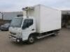 NK68 XDO: Mitsubishi Fuso 7.5 Ton Refrigerated Lorry, Model CANTER 7C1538 In white. Diesel, Manual, 2998cc. MOT Expires 31/7/2024. Hubbbard by Zanotti Refrigeration Plant, Model Z380S-E, S/N 1724071B, DOM 2017. Comes with 2 Keys & V5. - 9