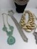 5 x Items of Costume Jewellery Necklace Statement Pieces. - 4