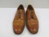 Joseph Cheaney Duval Bench Made Tan Leather Men's Shoes. - 2