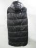 H&M Full Length Sleeveless Puffer Coat in Black, Size M. - 2