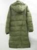 Sisters Point Full Length Puffer Coat in Green, Size XL. Note: condition rip to seam & general wear & tear (As Viewed/Inspected). - 2