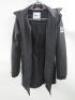 DKNY Hooded Black Lightweight Jacket, Size M. - 5