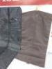 2 x Carrier Protection Bags to Include: 1 x Louis Vuitton Brown Dress Bag & 1 x Harvey Nichols Black Suit Bag. - 4