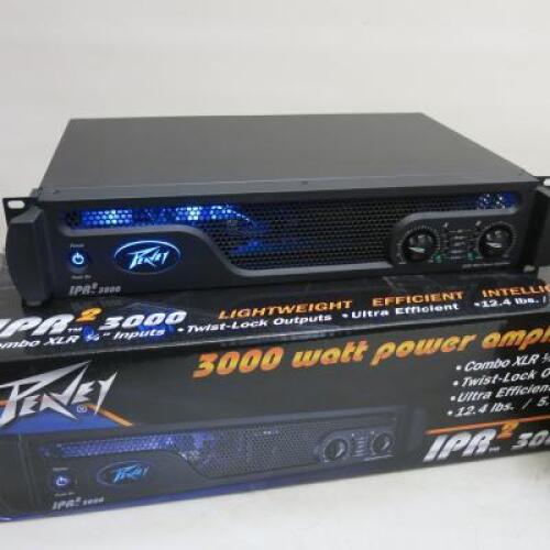 Peavey IPR2-3000 - 3000 Watt Power Amplifier. Boxed/Ex-Display. RRP £665.00