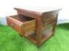 Single Drawer Side Table with Shelf Under, Size H50 x W50 x D53cm. - 4