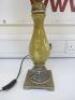 Winsteria Table Lamp with Sand Coloured Lamp Shade, Size H65cm. - 2