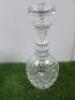 4 x Assorted Cut Glass Decanters. - 2