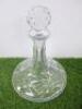 4 x Assorted Cut Glass Decanters. - 5