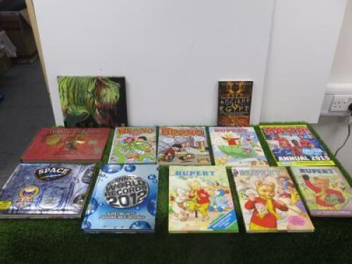 12 x Assorted Children's Books (As Viewed/Pictured).