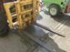 Cameron Gardner Tractor Fork Lift Attachment, Model TU20/9, S/N LM03. - 3