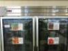 Foster Double Glass Door Display Refrigerator, Model HR 900 ADUM/C. - 2