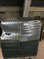 2 x Pallets of Plastic Seedling Plant Trays with 28 Holes.