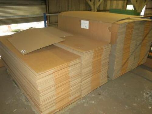 2 x Pallets of Approx 400 Cardboard Boxes. Size 1595 x 200 x 200mm.