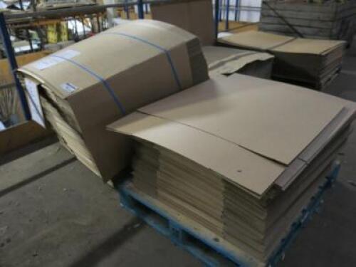 2 x Pallets of Approx 240 x Cardboard Boxes. Size 850 x 225 x 460mm.