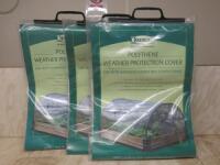 3 x Haxnicks Polythene Weather Protection Covers.