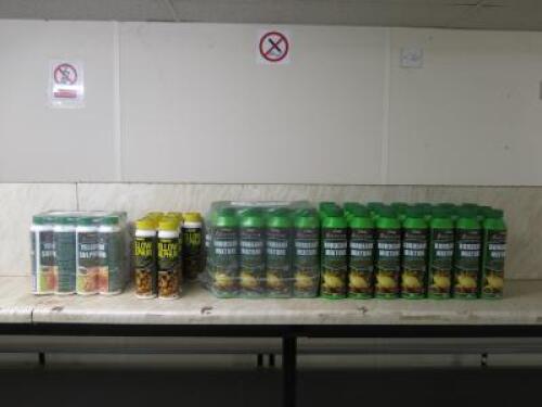 Crate Containing 54 x Bottles of Assorted Vitax Feed to Include: 33 x 175g Bordeau Mixture & 21 x 225g Yellow Sulphur.