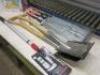 Assorted Lot of Gardening Tools To Include: 2 x Burgon & Ball Spades, 3 x Darlec Wire Rakes, 1 x Darlec Weed Knife & 3 x Flying Sprinklers. - 6