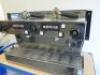 La Marzocco Linea PB 2AV Group Coffee Machine, S/N 20862, Year 03./02. With RPM External Pump, Type C011527. NOTE: machine is missing feet & glass cover to dial.