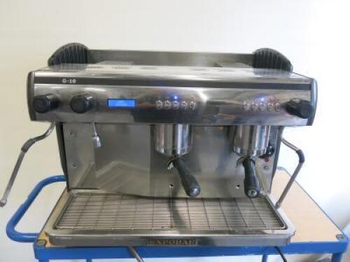 Expobar G10 2 Group Espresso Coffee Machine, Model EBEE-D41B-22AA.