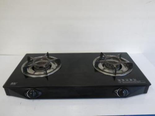 NJ Gas Stove with 2 Burners, Model NGB-S2