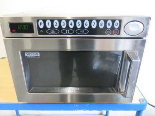 Samsung 1850w Commercial Microwave, Model CM1929, S/N 100285P, DOM 01/21