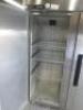 Xtra By Foster Double Door Stainless Steel Freezer, Model XR1300L, S/N E5496290, Size H200 x w W140 x D80cm. - 4