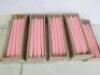 10 Boxes of 12" Pink Candles. Each Box Contains 12 Candles. - 2