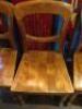 6 x Wooden Dining Chairs - 3