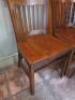 4 x Assorted Wooden Dining Chairs - 3