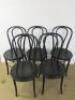 23 x Fameg Wooden Bentwood Bistro Dining Chairs.