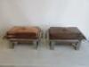 2 x Spring Switzerland Copper Buffet Chafing Dish.