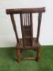 Chinese Small Bamboo Chair, Size H89cm - 3