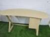 Maxalto Sidus Writing Desk with 2 Draws. Size H72 x W144 x D64cm.