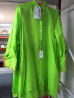 9 x PDN London Stephanie Short Emerald Long Sleeve Shirts, Various Sizes. RRP £295 Each.