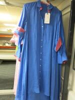 4 x PDN London Stephanie Bright Blue Dress, Various Sizes. RRP £295 each.