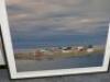 Andrea Jarvis Hamilton Artwork, Framed & Mounted of 'Small Scandinavian Seaside Town' Signed by Artist Limited Edition 2/6. Overall Size 170.5 x 132cm. NOTE: Signs of light damage to artwork as viewed/pictured. - 2