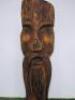 Carved Wooden Plaque of Elder. Size H67cm. - 2