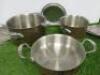 Set of 3 Mauviel -1830- Cooking Pots/Pans with Lids. - 5