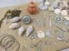 Assortment of Seaside Trinkets, Seashells & Costume Jewellery (As Pictured/Viewed). - 4