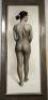 Juan Bautista Nieto (1963-)Begona 1. Original Mixed Media on Board, Signed by the Artist with Sammer Gallery Spain Label, Size 153 x 76cm.